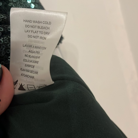 Emerald green sequins- holiday party- - Picture 9 of 9